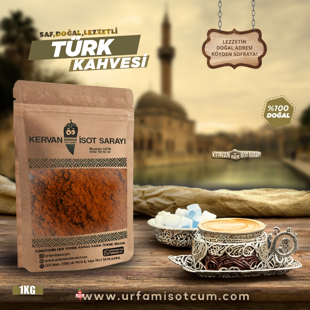 Orta Kavrulmuş Türk Kahvesi (1kg)